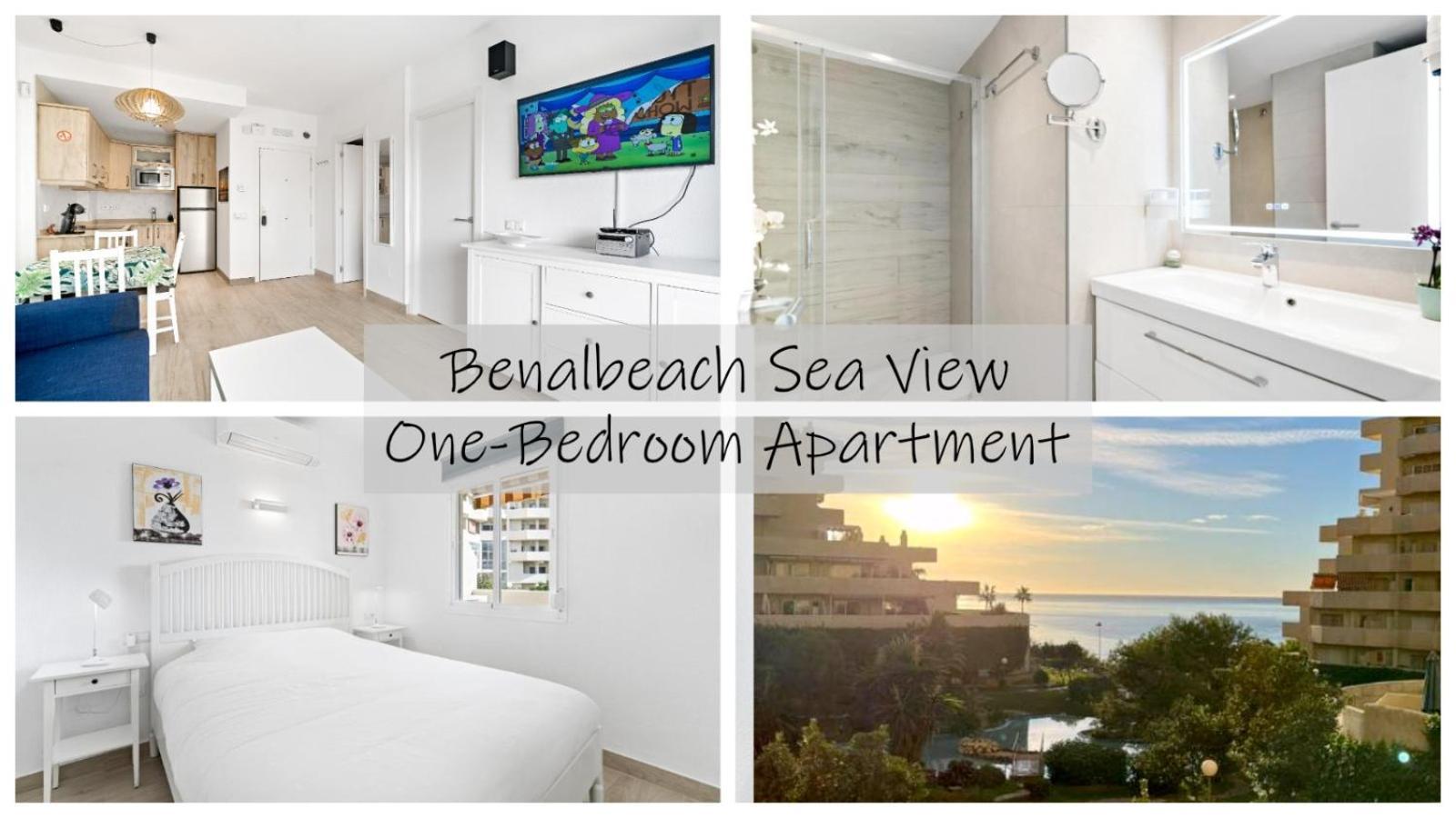 Apartament Benalbeach Sea View 24H Entry Benalmádena Zewnętrze zdjęcie